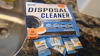 ACTIVE Garbage Disposal Cleaner Deodorizer Tablets Pack of 24
