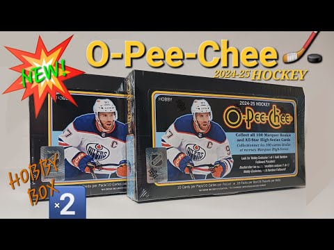 🆕️ 2024-25 O-Pee-Chee HOCKEY x2 HOBBY BOX BREAK 💫 CHASING MARQUEE ROOKIE MICHKOV & CELEBRINI RC