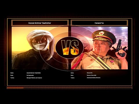 CnC Generals ZH Shockwave - Salvage General Vs Infantry General Challenge