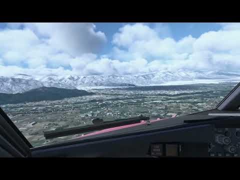 MSFS2020 PMDG 737 Landing at highest airport in Japan |信州まつもと空港着陸