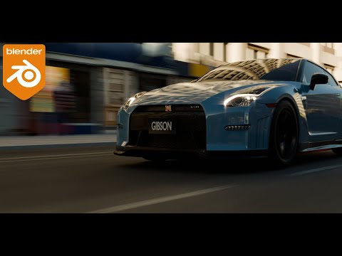 How I created this car animation in blender 3D | Timelapse