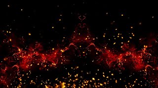 Fire Particles Overlay - Burning Fire Background Animation Video Effects