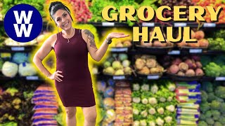 WW GROCERY HAUL FOR WEIGHT LOSS - WEIGHT WATCHERS POINTS INCLUDED!
