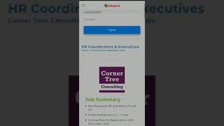 HR Coordinators and Executives -  Career in ngo - jobspoint