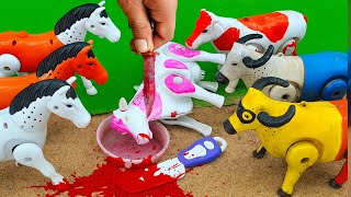 WADIDAW 🐮‼️🐮🐊🐰PROSES POTONG SAPI SIMOLASI QURBANI IDULIDHA COW CARTOON VIDEO SAPILUCU @toystory7209