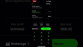 Buying a Call Option on Robinhood