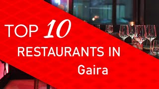 Top 10 best Restaurants in Gaira, Colombia