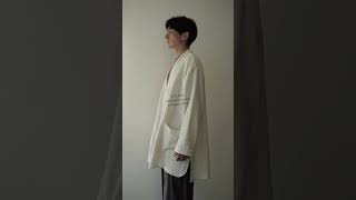 COLINA 2025SS handspun cotton cardigan shirts #fashion #handspunyarn #clothingbrand