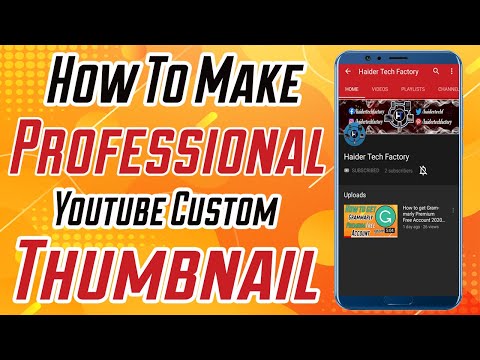 How To Make a Professional Youtube Custom Thumbnail | Youtube thumbnail kaise banaye