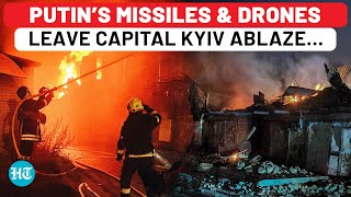 Breaking | Putin’s Missile & Drone Barrage Burns Kyiv After Trump Call; ‘10 Explosions In 1 Minute…’