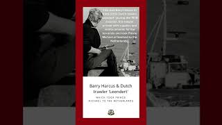 Sealand History - Barry Harcus in front of the Dutch trawler ‘Leendert’ #Shorts