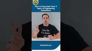 How to Document Your 4 Years of Engineering Experience