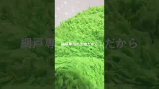窓も網戸も拭けるぞうきん！ #shorts #掃除 #窓掃除