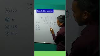 simplify thise question solution maths tricks reasoning tricks motivation #music #song📝📚🖊️🖌️ Stady