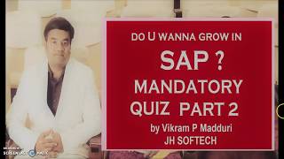 SAP Quiz 2: The Ultimate Training Tool for Advancing Your SAP Skills