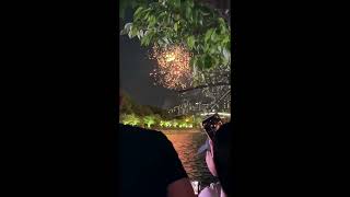 大阪天滿宮天神祭2023   船渡御 奉納煙火