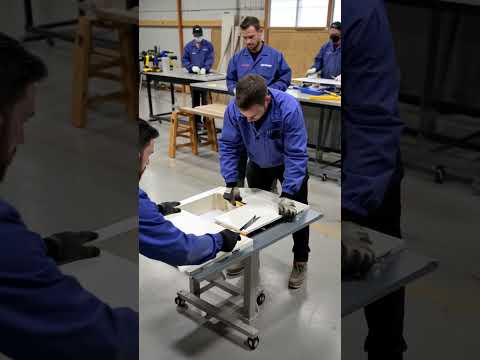 raasted bolts super technic open the melamine board.
