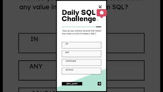 SQL Quiz Challenge: Test Your SQL Skills with Real-World Scenarios