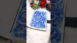The Simple Hack bubble art Behind Islamic Calligraphy#shorts#artwork#artshorts#artwork