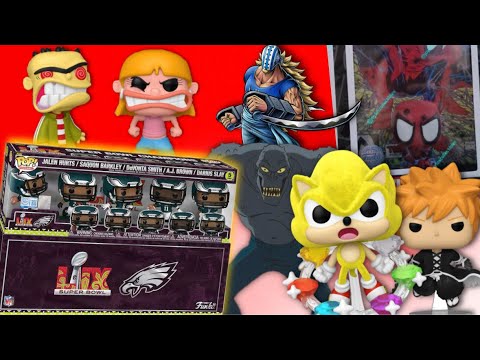 Funko News | Philadelphia Eagles Super Bowl LIX 5 Pack! | Ed, Edd N Eddy! | Snow White | Sonic