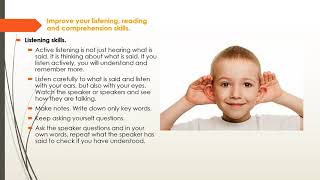 Study Skills (lesson 1)