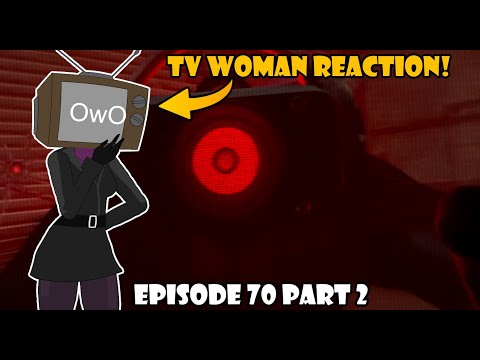 SKIBIDI TOILET EP 70 PART 2 REACTION - TV Woman Reaction @DaFuqBoom  #skibiditoilet  #tvwoman