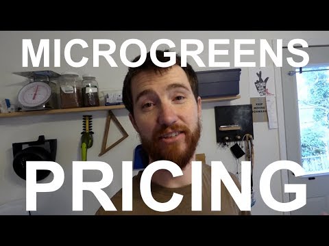 How to price your microgreens