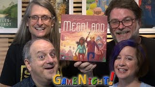 Megaland - GameNight! Se6 Ep39 - How to Play and Playthrough