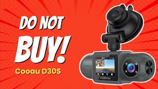 DON'T BUY COOAU D30S Until You Watch This! 🚫📹 (5 Reasons)