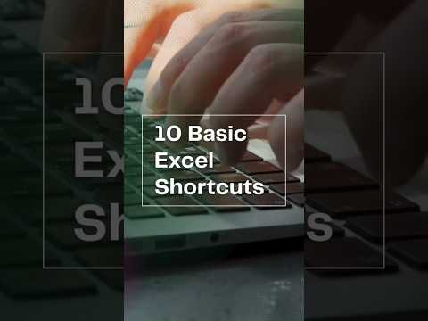 excel shortcuts for beginners |Basic excel shortcuts #excelshortcuts #excelshortcutkeys
