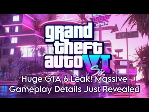 Huge GTA 6 Leak! Massive Gameplay Details Just Revealed #gta6