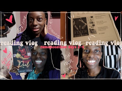 {reading vlog 005} a new rom com, Reel & liking mafia romance?! || Just Key