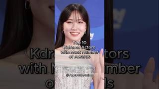 kdrama actors with most awards...! #kdrama #shorts