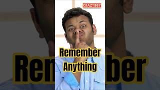 Remember Anything Quickly