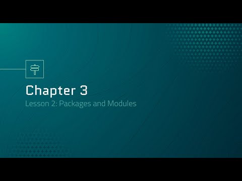 Automation Engineering 101: Chapter3.2 - Packages and Modules