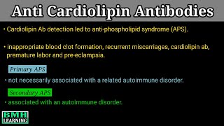 Anticardiolipin Antibody |  Antiphospholipid Antibody |Antiphospholipid Syndrome |