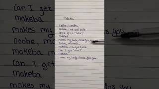 Makeba - Jain | #songlyrics #viral #lyric