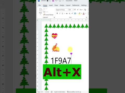 How to insert emoji or symbol in MS Word By using codes? | @Raghavxlprime2.0 | Raghav Patel 🦧❤️
