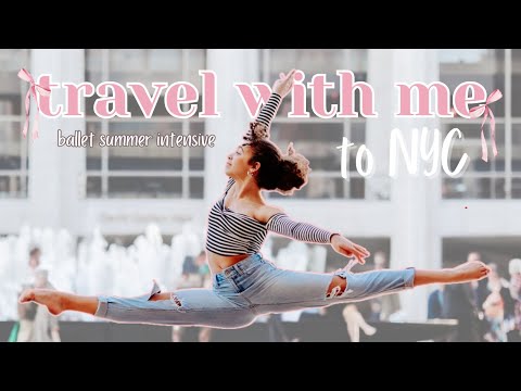 travel with me to NYC | ✨ballet summer intensive diaries✨ ep.3 | road trip, ABT, gaynor minden