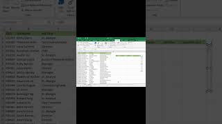 Create a Scroll bar in excel #shorts