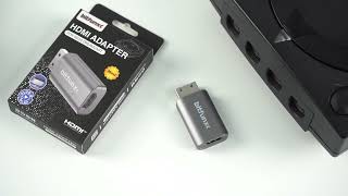 Bitfunx MINI DC Video Audio Adapter VGA TO HDMI Converter for Dreamcast Console