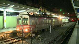 2013.6.8  臺鐵 基隆車站  基隆市政府人行陸橋倒塌事故 搶修紀錄