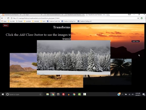 CSS TRANSFORM TRANSITION DELAY PART 5
