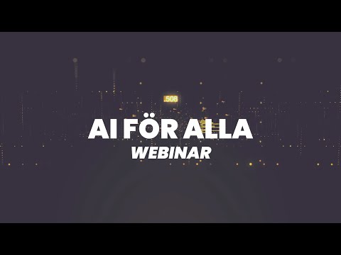 AI för Alla: Webinar för alla anställda