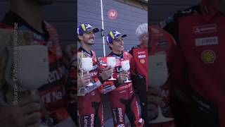 Ducati Lenovo Happy Ending at Aragon