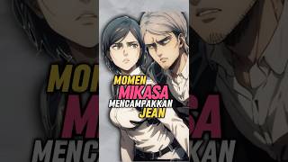 MIKASA MODE DINGIN !!! #attackontitan #anime #aot