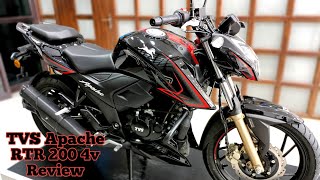 Tvs apache rtr 200 4v bs6 | Review | On Road Price and Specification