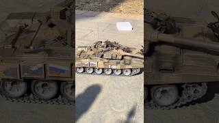 RC tank T90 scale 1/16 Henglong #remotecontrol #rctank #military #rccars #automobile