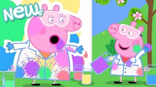 Peppa Pig Tales 2025 🌈 BIG Paint Powder Party! 🎨 BRAND NEW Peppa Pig Episodes