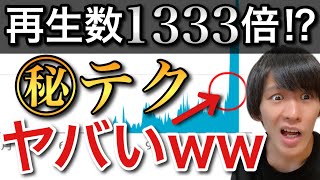 1ヶ月で388万回再生された戦略はこちらですw 【再生回数を増やす方法】